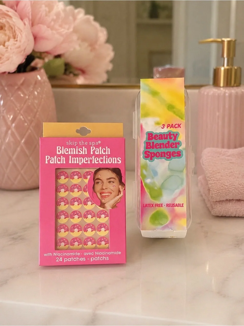 NEW Beauty Bundle | Blemish Patches + 3 Makeup Blender Sponges